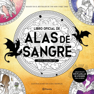 LIBRO OFICIAL DE ALAS DE SANGRE. PARA COLOREAR