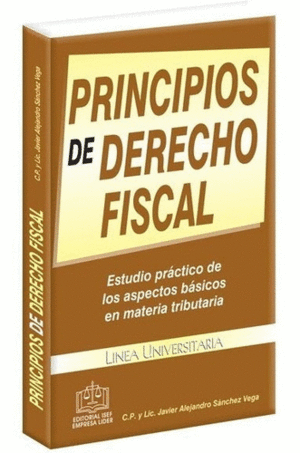 PRINCIPIOS DE DERECHO FISCAL