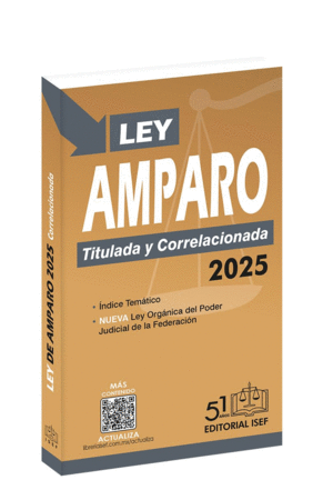 LEY DE AMPARO 2025 BOLSILLO