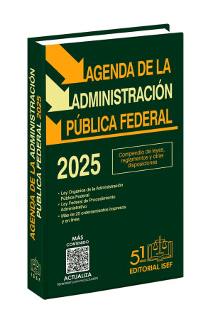 AGENDA DE LA ADMINISTRACIÓN PÚBLICA FEDERAL 2025