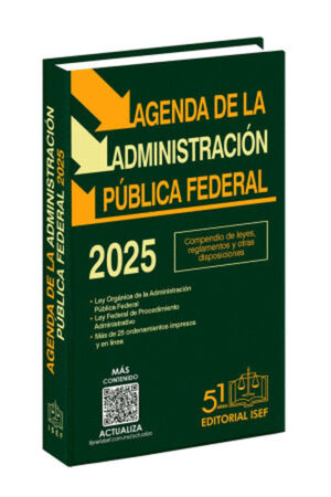 AGENDA DE LA ADMINISTRACIÓN PÚBLICA FEDERAL 2025