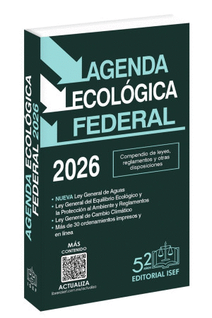 AGENDA ECOLÓGICA FEDERAL 2026