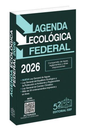 AGENDA ECOLÓGICA FEDERAL 2026