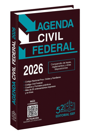 AGENDA CIVIL FEDERAL 2026