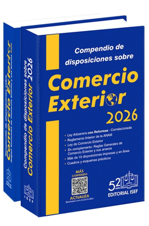 COMPENDIO DE COMERCIO EXTERIOR ECONÓMICO Y COMPLEMENTO 2026
