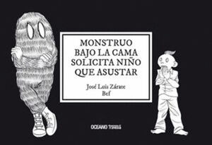 MONSTRUO BAJO LA CAMA SOLICITA NIÑO QUE ASUSTAR