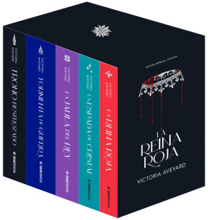 PAQUETE SERIE LA REINA ROJA / 5 VOLÚMENES ( EDICIÓN ESPECIAL LIMITADA)