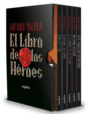PAQUETE SERIE: EL LIBRO DE LOS HÉROES (5 VOLÚMENES)