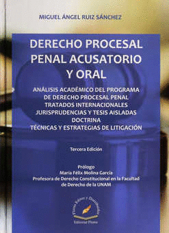 DERECHO PROCESAL PENAL ACUSATORIO Y ORAL
