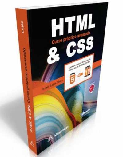 HTML Y CSS CURSO PRACTICO AVANZADO