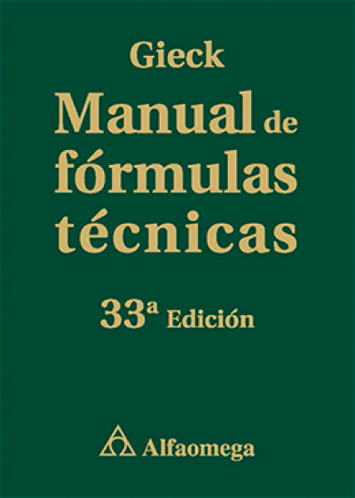 MANUAL DE FORMULAS TECNICAS 33ED.