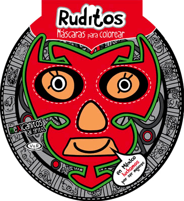 RUDITOS MASCARAS PARA COLOREAR