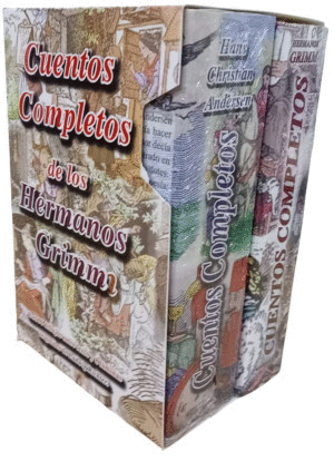 PAQUETE CUENTOS COMPLETOS DE HANS CHRISTIAN ANDERSEN Y LOS HERMANOS GRIMM / 2 TOMOS