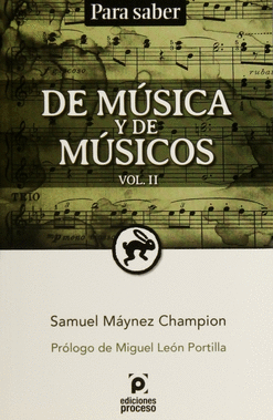 DE MUSICA Y DE MUSICOS VOL. II