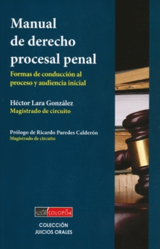 MANUAL DE DERECHO PROCESAL PENAL