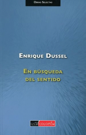 EN BÚSQUEDA DEL SENTIDO