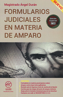 FORMULARIOS JUDICIALES EN MATERIA DE AMPARO