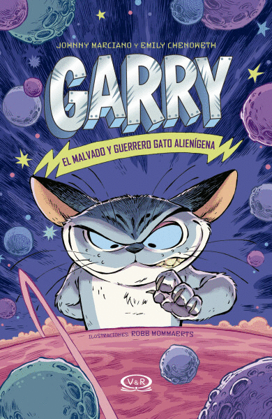 GARRY. EL MALVADO Y GUERRERO GATO ALIENÍGENA