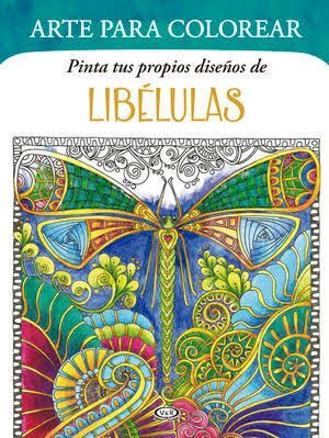 LIBÉLULAS, ARTE PARA COLOREAR