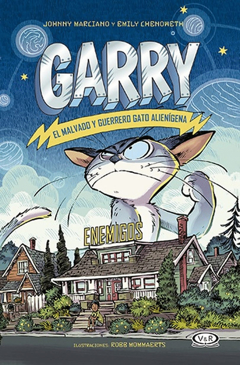 GARRY, EL MALVADO Y GUERRERO GATO ALIENÍGENA