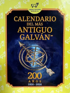 CALENDARIO DEL MAS ANTIGUO GALVAN 2026