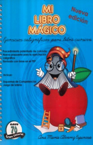 MI LIBRO MAGICO, LETRA CURSIVA