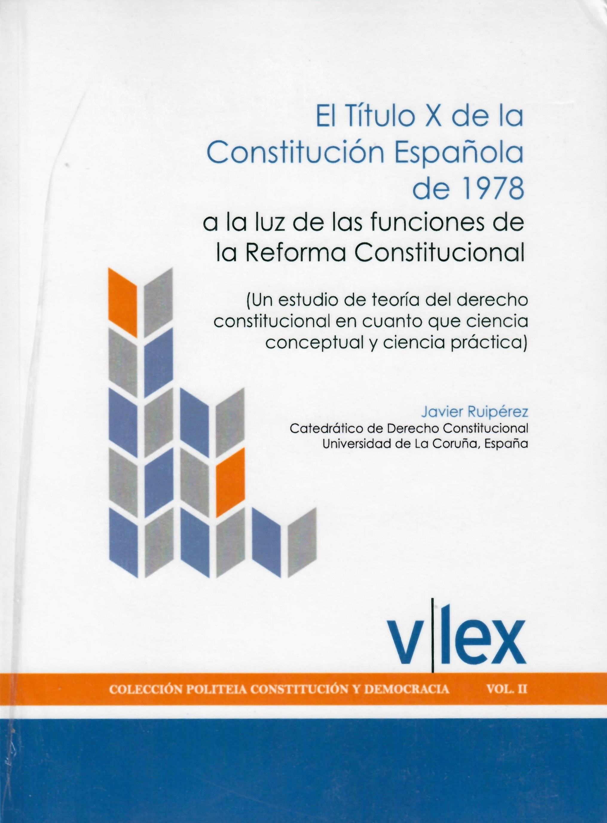 TITULO X DE LA CONSTITUCION ESPAÑOLA 1978, LA