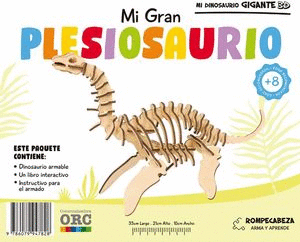 MI DINOSAURIO GIGANTE 3D. MI GRAN PLESIOSAURIO