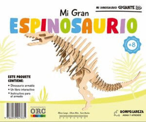 MI DINOSAURIO GIGANTE 3D. MI GRAN ESPINOSAURIO
