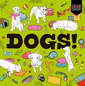 DOGS. COLOR BLOCK