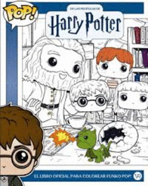 HARRY POTTER LIBRO OFICIAL PARA COLOREAR