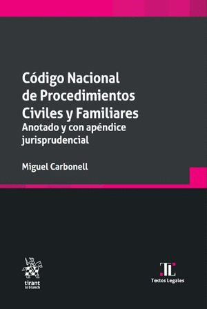 CÓDIGO NACIONAL DE PROCEDIMIENTOS CIVILES Y FAMILIARES