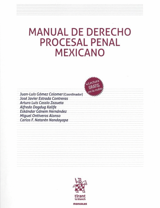 MANUAL DE DERECHO PROCESAL PENAL MEXICANO