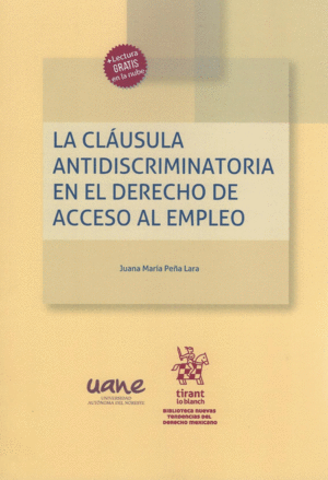 CLAUSULA ANTIDISCRIMINATORIA EN EL DERECHO DE ACCESO AL EMPLEO, LA