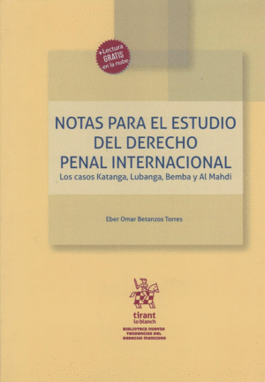 NOTAS PARA EL ESTUDIO DEL DERECHO PENAL INTERNACIONAL