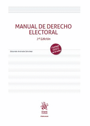 MANUAL DE DERECHO ELECTORAL / 2 ED.