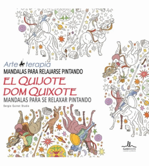 MANDALAS PARA RELAJARSE PINTADO EL QUIJOTE