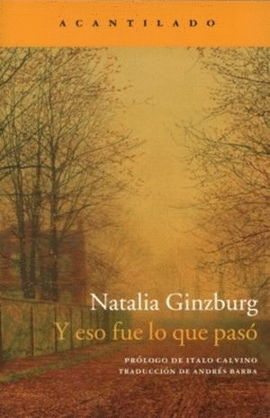 Y ESO FUE LO QUE PASÓ