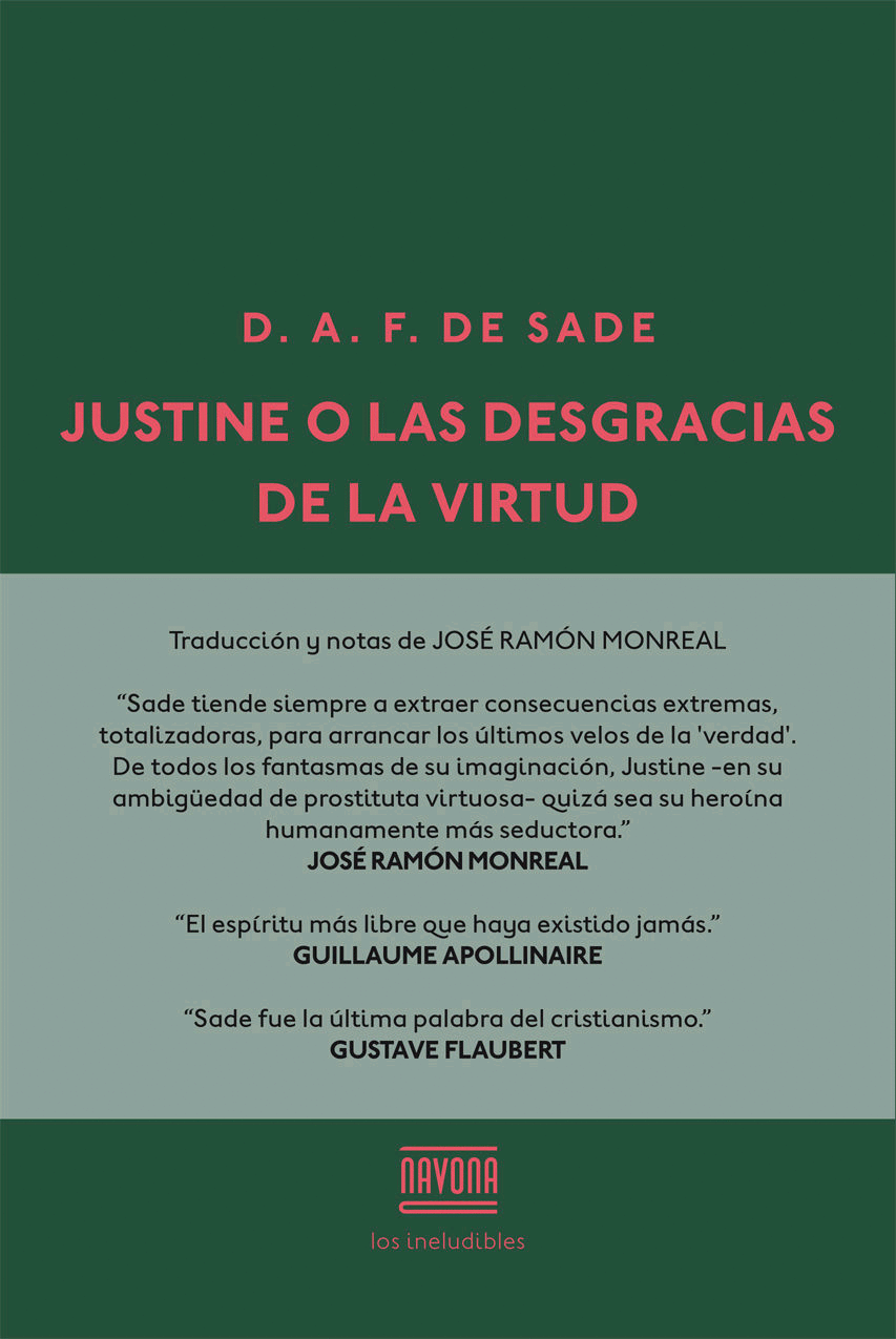 JUSTINE O LAS DESGRACIAS DE LA VIRTUD