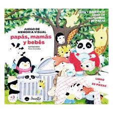 JUEGO DE MEMORIA VISUAL PAPÁS, MAMÁS Y BEBÉS