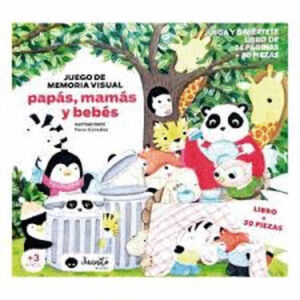 JUEGO DE MEMORIA VISUAL PAPÁS, MAMÁS Y BEBÉS