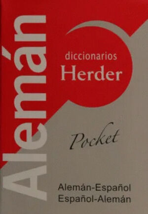 DICCIONARIOS HERDER ALEMÁN POCKET ALEMÁN-ESPAÑOL ESPAÑOL-ALEMÁN