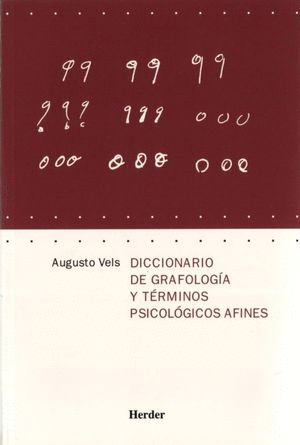 DICCIONARIO DE GRAFOLOGIA Y TERMINOS PSICOLOGICOS AFINES