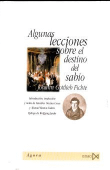 ALGUNAS LECCIONES SOBRE EL DESTINO DEL SABIO