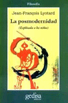 POSMODERNIDAD, LA