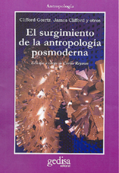 SURGIMIENTO DE LA ANTROPOLOGIA POSMODERN