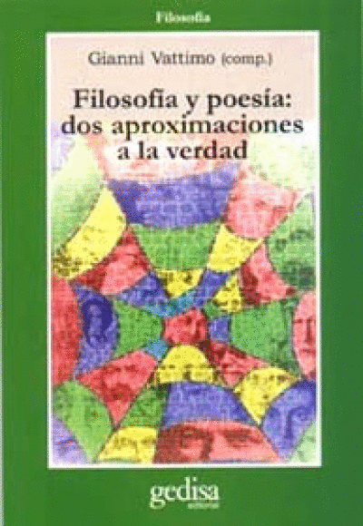 FILOSOFIA Y POESIA DOS APROXIMACIONES A LA VIDA