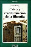 CRISIS Y RECONSTRUCCION DE LA FILOSOFIA