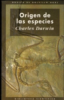 ORIGEN DE LAS ESPECIES