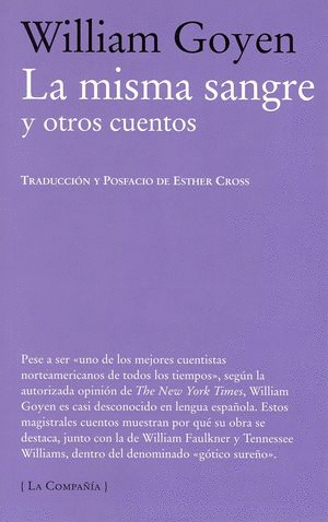 MISMA SANGRE Y OTROS CUENTOS, LA